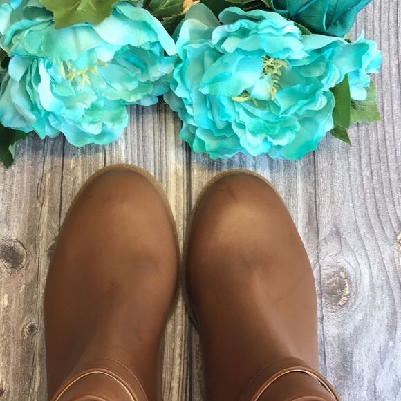 CHARTER CLUB Jenevaa Brown Booties 6.5M - Picture 4 of 14